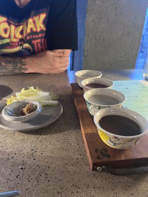 Absolutely delicious food and the Makgeolli and it’s was incredible. The Tteokbokki and the Jeon (we had the spring special) and spicy tofu were so tasty   at Ggulggeok House - 꿀꺽하우스 in Busan