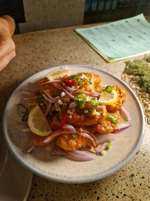 Fried tofu at Ggulggeok House - 꿀꺽하우스 in Busan