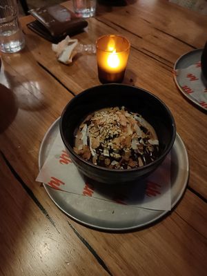 Chocolate mousse to finish! at Hanoi Hannah Vol II in Elsternwick