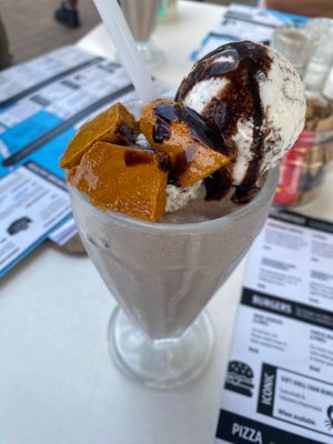 Cookies and cream vegan milkshake at Surf Riders Cafe  in Durban