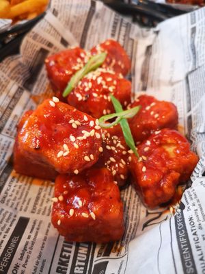 Crispy Tofu at Gianhi's Fried Kitchen in Dresden