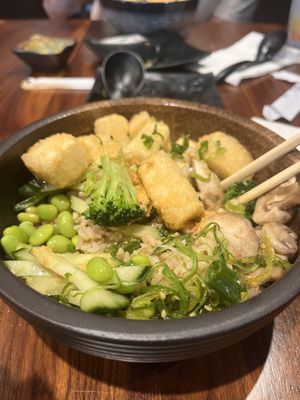 Vegan poke bowl  at Hakata Exton Ramen & Sushi in Exton