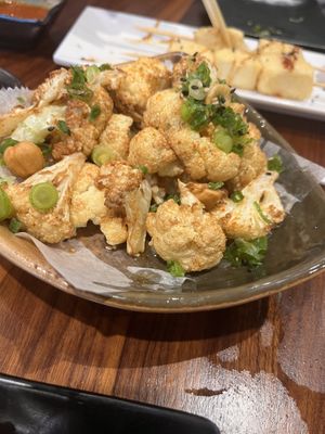 Caramelized cauliflower   at Hakata Exton Ramen & Sushi in Exton
