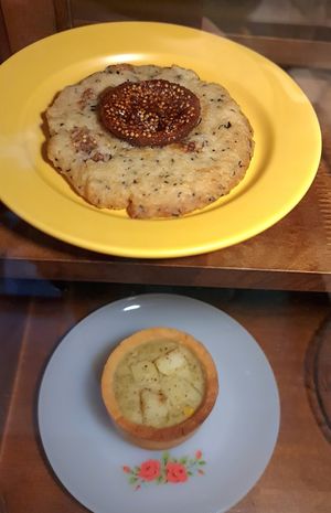 Display of vegan snacks #Veganuary at Equil - 평형 in Seoul