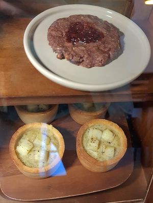 Display of vegan snacks #Veganuary at Equil - 평형 in Seoul