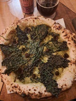 Serpeverde (vegan pizza) at Bob Alchimia A Spicchi in Montepaone