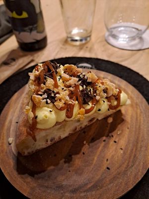 Vegan dessert at Bob Alchimia A Spicchi in Montepaone