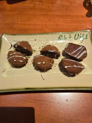 Vegan mochi at Phở Việt in Grafenwoehr