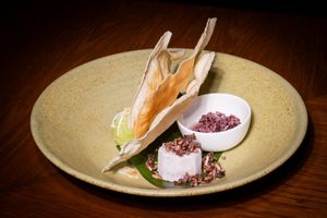 ข้าว  temptations of rice at Nahm  in Bangkok