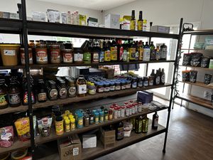 Nut butters, syrups, spices  at Rachels Healthy Stash in Spanish Lookout