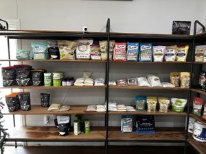 Tahini, salts, steviaa  at Rachels Healthy Stash in Spanish Lookout