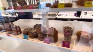 Assorted pastries   at Okja - Kloof in Cape Town