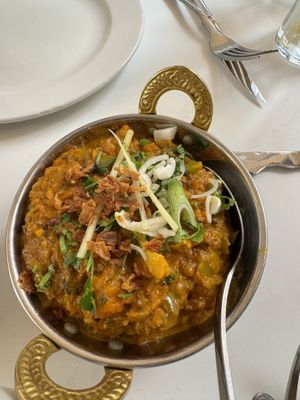 Currie veggies  at Namaste in Ibiza