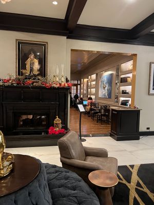 front desk entry at Colonial Room in Oakbrook