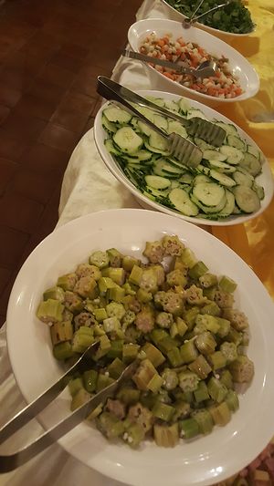 Buffet at Restaurante 1800 in Camaguey