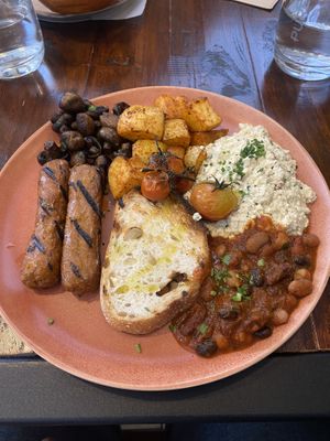 Plant based classic (vegan big breakfast)   at Café Lurline in Katoomba