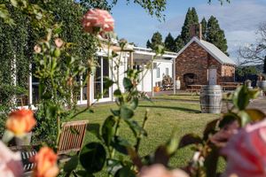 cellar door at EvenFall Wines  in Legana