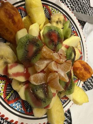 Fruit saladd  at Zaytouna  in Palermo