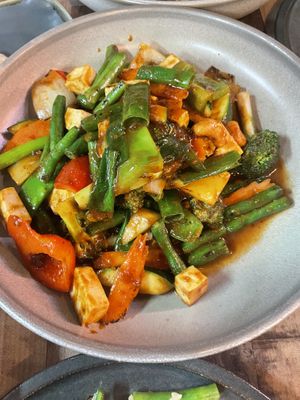 Cashew nut stir fry  at Love You Long Thai in Dicky Beach