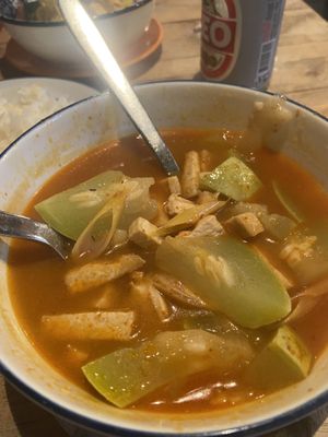 Kyat Thar Ghala Thar Hin  at Bambu - A Taste Of Burma in Koh Tao