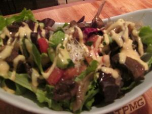 Salad at Invitation V in Montreal