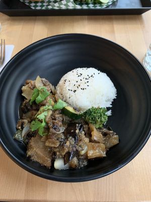 Mignon & Aubergine style szechuan  at Invitation V in Montreal