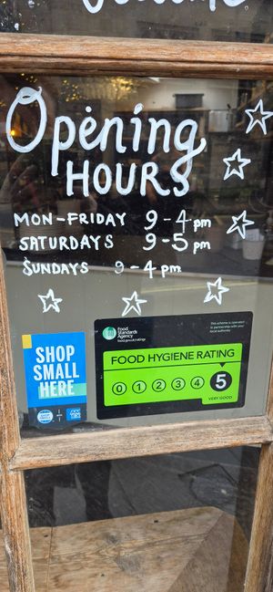 Opening hours changed- will update Happy Cow at The Salisbury Orangery in Salisbury