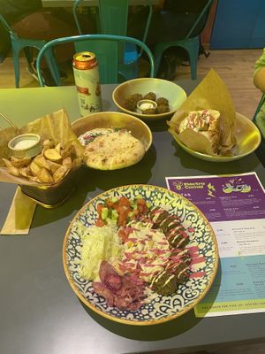 The dinner  at Electro Camel in Sofia