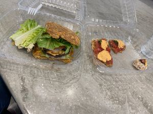  Ordered the sampler to get to know the dishes a bit better! Overall delicious! Will be eating here often!   at Veggos Green Cuisine in Lake Forest