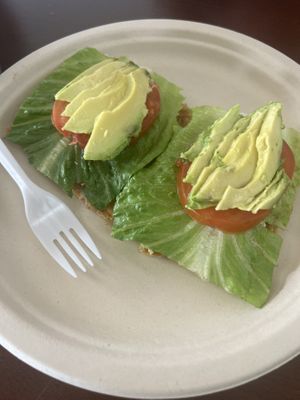 The hummus sandwich   at Veggos Green Cuisine in Lake Forest