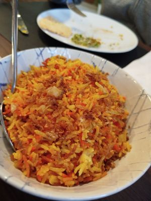 Arroz vegano at Khiranga Restaurant in Reus