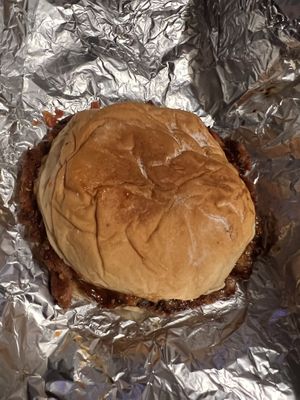 BBQueen burger   at Same Same Burger in Madrid