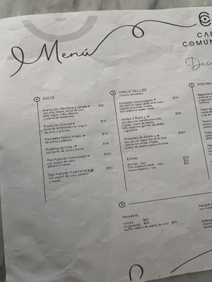   at Cafe Communidad in Mexico City