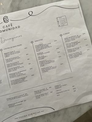   at Cafe Communidad in Mexico City