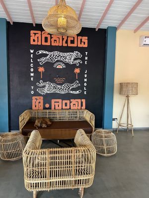 Co-working space   at Dots Bay House in Dikwella