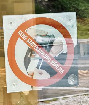 Cash only, no credit cards accepted (04/25)!  at Baghram in Garmisch-partenkirchen