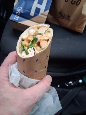Tofu Wrap at Haferkater in Potsdam
