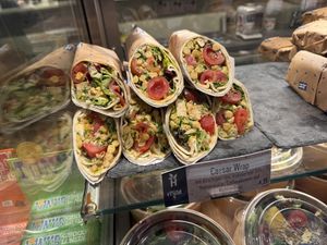 wraps #Veganuary at Haferkater in Mannheim