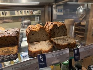 banana bread #Veganuary at Haferkater in Mannheim
