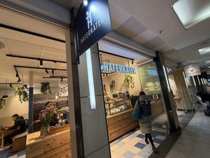 front #Veganuary at Haferkater in Mannheim