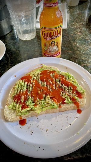 A quick bite  at Romancing The Bean in Burbank