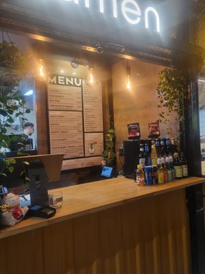 Menu at Noto Ramen in Bydgoszcz