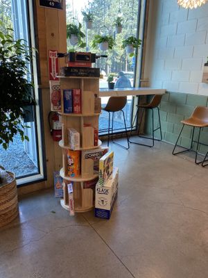 Games to play when hanging out   at Three Pines Coffee Company  in South Lake Tahoe