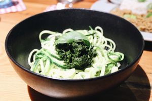 Zucchini Pesto 🌱 at Konoba Mareta in Korcula