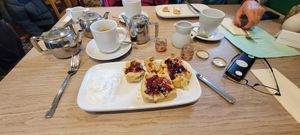  at The Old Station Tea Rooms in Burley