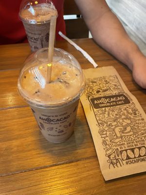   at Ah Cacao Chocolate Cafe in Playa Del Carmen