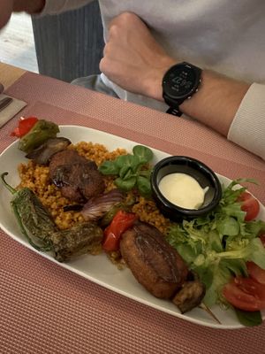 Main: Kebab Skewer  at Kaizen Vegetariano in Torrevieja