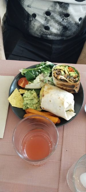 Burrito at Kaizen Vegetariano in Torrevieja