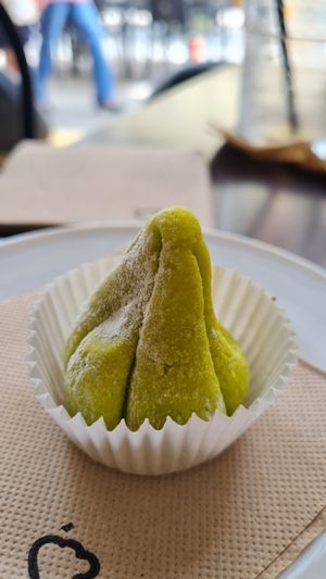 Moroccan vegan treat at Kaizen Vegetariano in Torrevieja