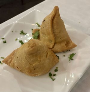Veg Samosa  at Aangan India Bistro in Dublin